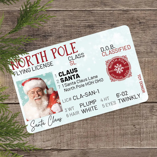 Santa Flying License