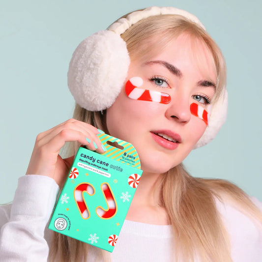 Candy Cane Eye patches